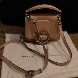 Marc By Marc Jacobs Mini Top Handle Crossbody Bag in Blush Pink